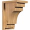 Ekena Millwork Mediterranean Smooth Corbel w/Backplate, Western Red Cedar, 7 1/2"W x 10"D x 14"H COR08X10X14MED01SWR - alternate 1
